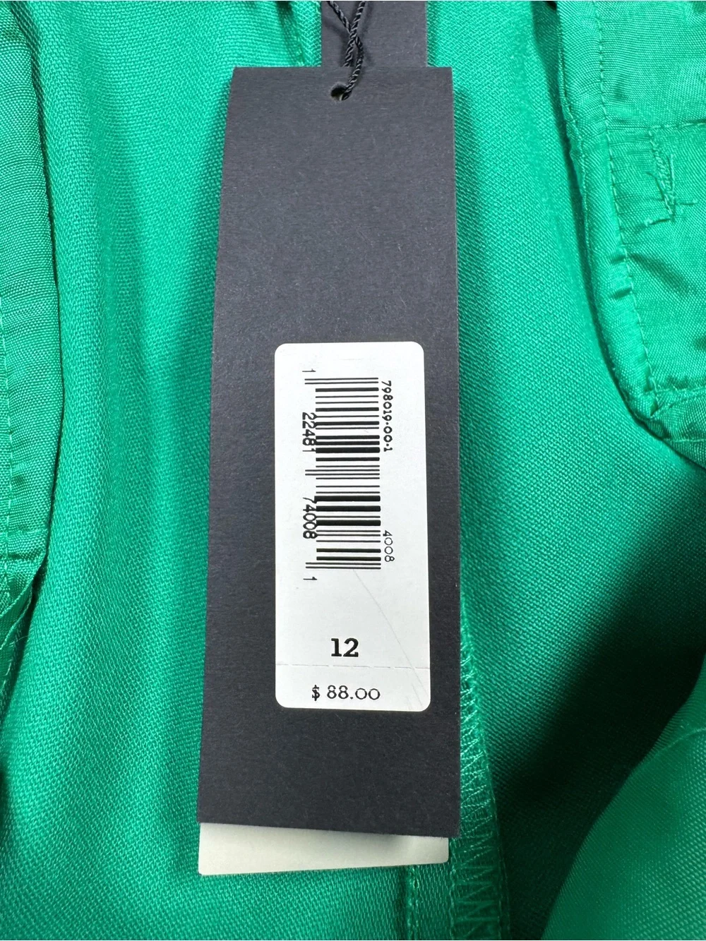 NWT Banana Republic Ryan Green Straight Leg Pants Size 12 - Picture 8 of 13